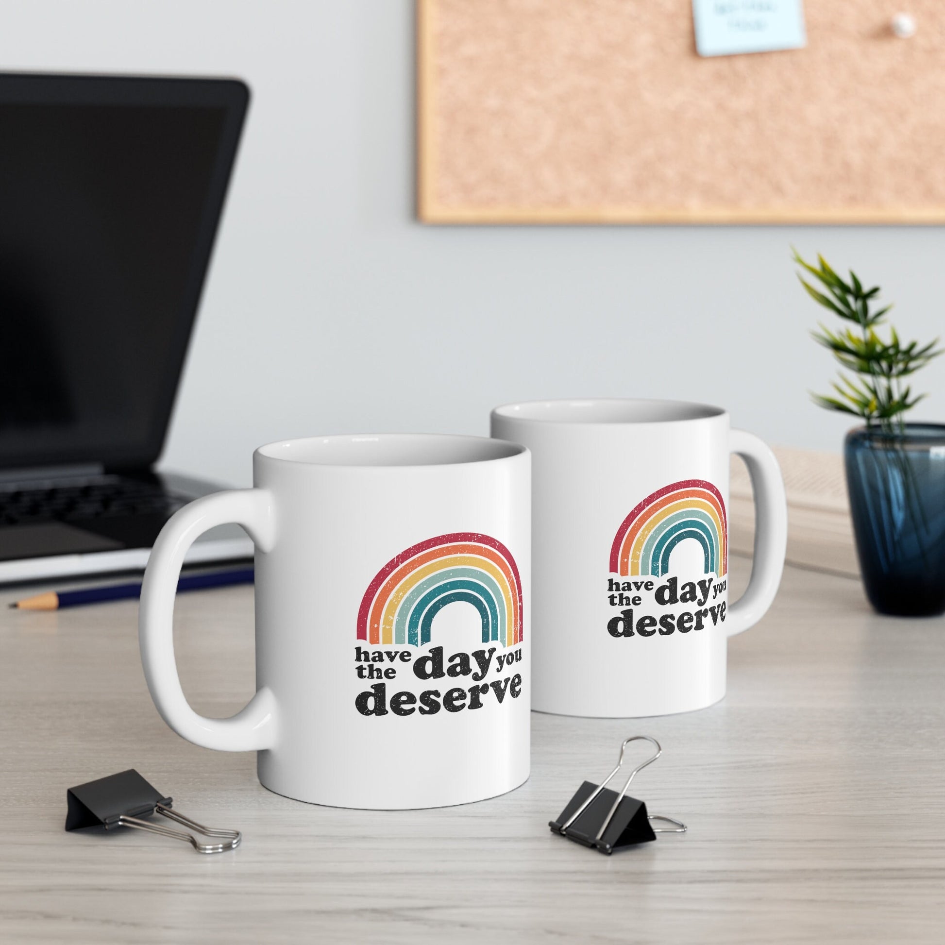 Milwaukee Rainbow Ceramic Coffee Mug